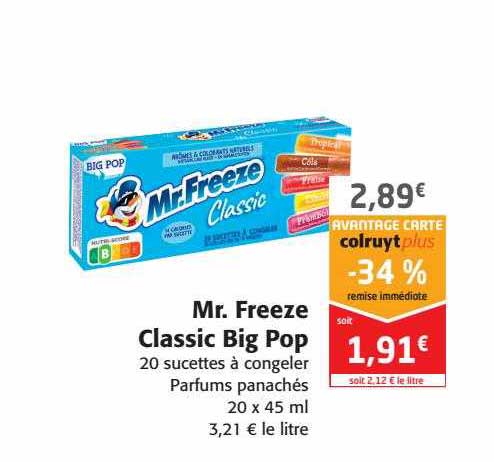 mr. freeze classic big pop