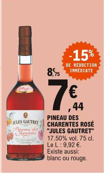 pineau des charentes rosé "lules gautret"