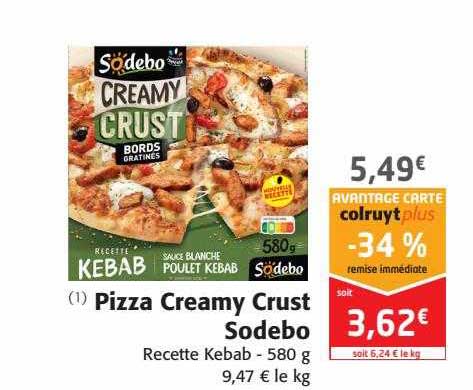 Pizza Creamy Crust Sodebo