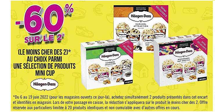produits mini cup häagen-dazs