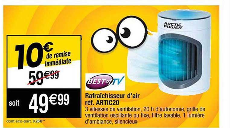 rafraîchisseur d'ai arctic power