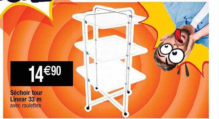 séchoir tour linear 33 m