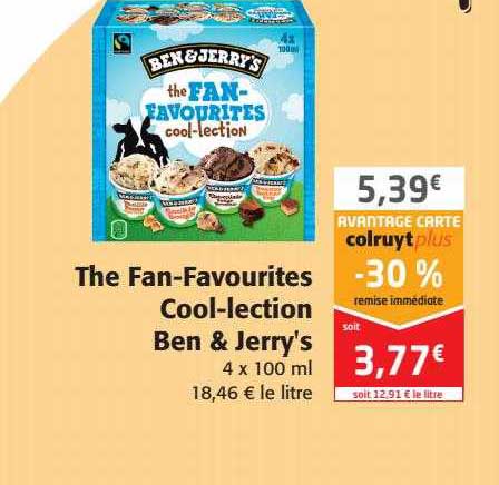 The Fan-favourites Cool-lection Ben & Jerry's