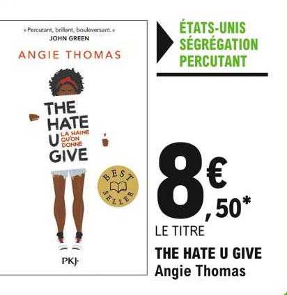 the hate u give angie thomas