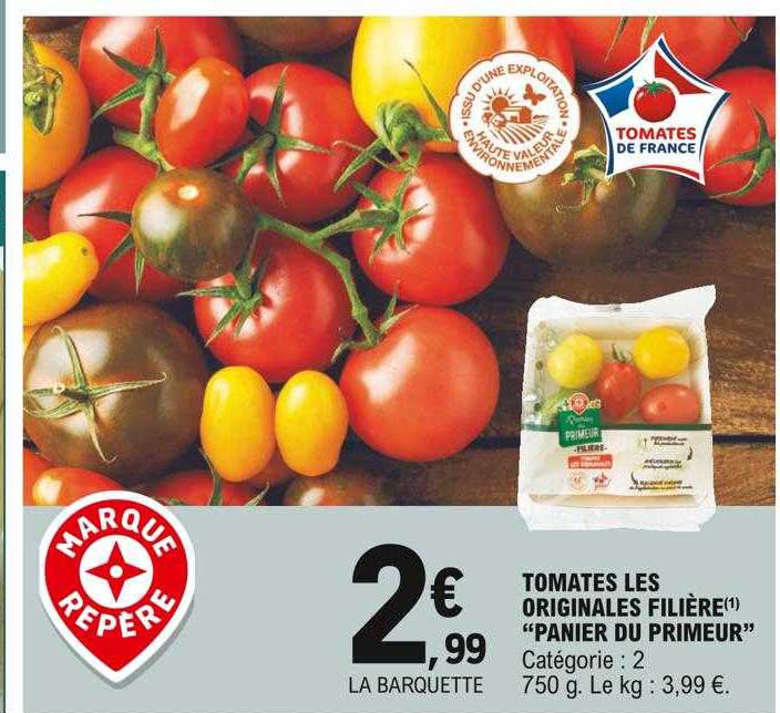 tomates les originales filière "panier du primeur"