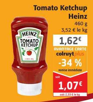 tomato ketchup heinz