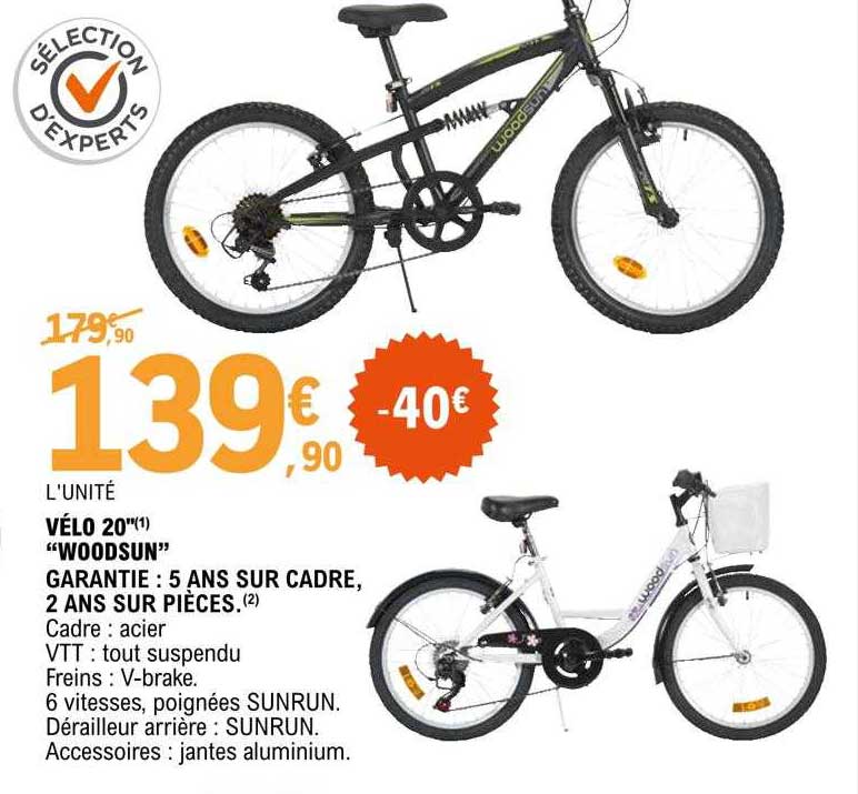 Vélo 210" "woodsun"