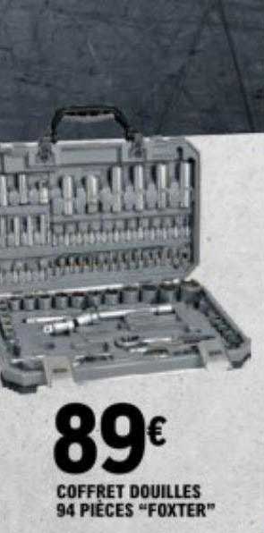 Coffret Douilles 94 Pièces "foxter"