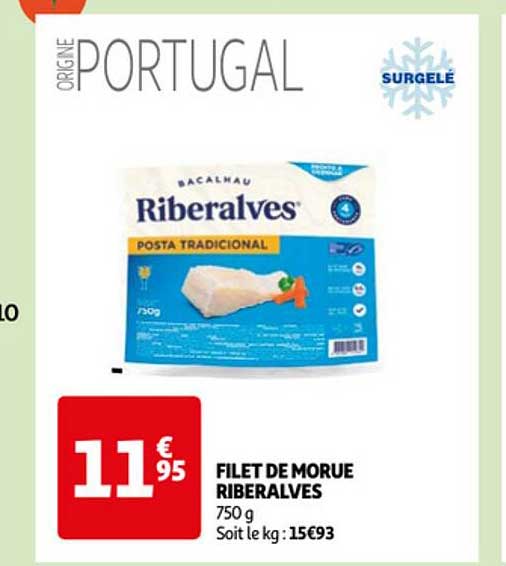 filet de morue riberalves