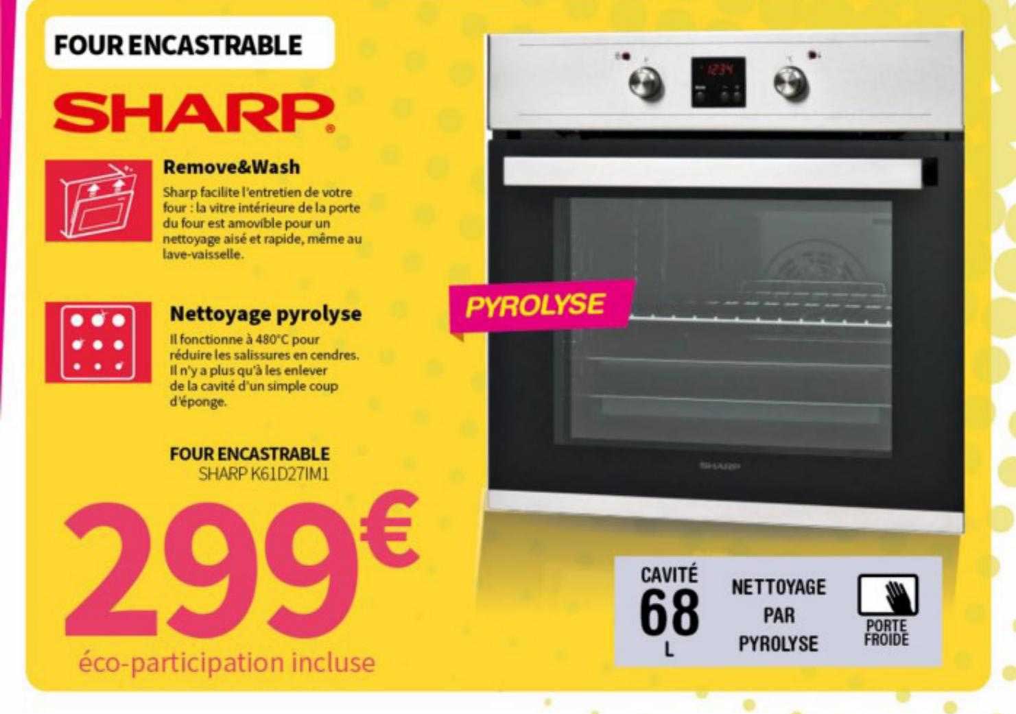 Four Encastrable Sharp