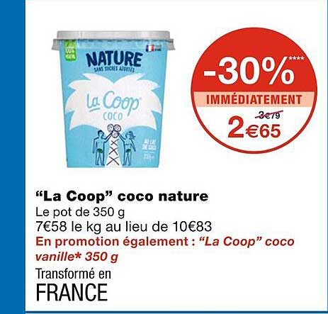"la coop" coco nature