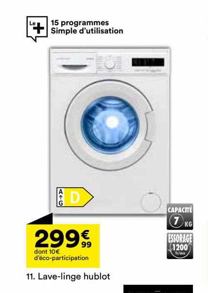 lave-linge hublot