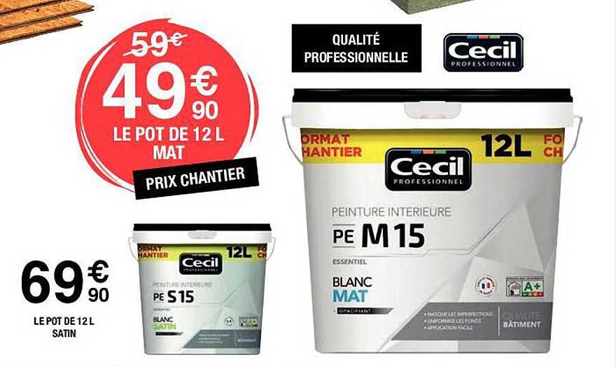 le pot de 12l satin cecil