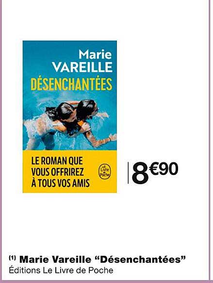 marie vareille "désenchantées"
