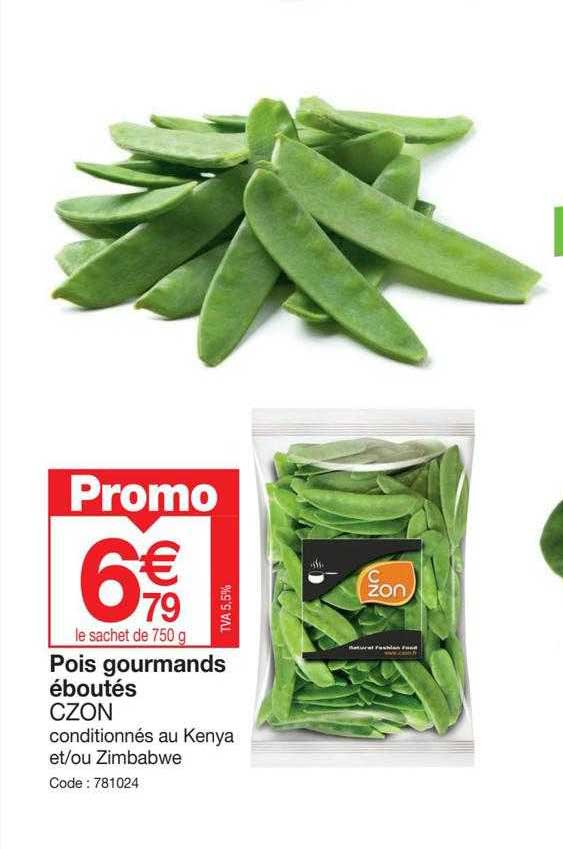 Pois Gourmands éboutés Czon