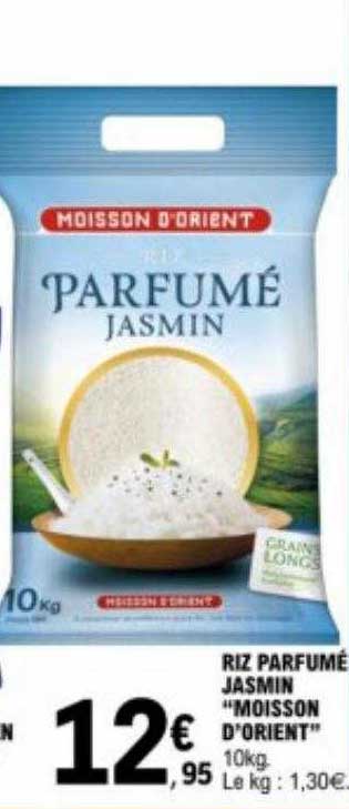 riz parfumé jasmin "moisson d'orient"