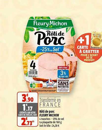 rôti de porc fleury michon