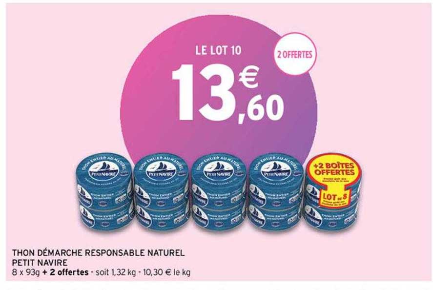 Thon Démarche Responsable Naturel Petit Navire
