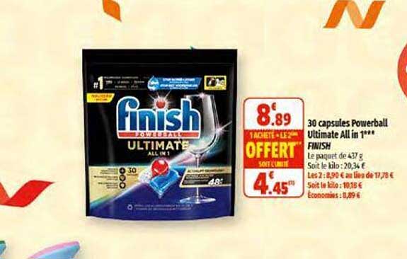 30 capsules powerball ultimate all in 1 finish