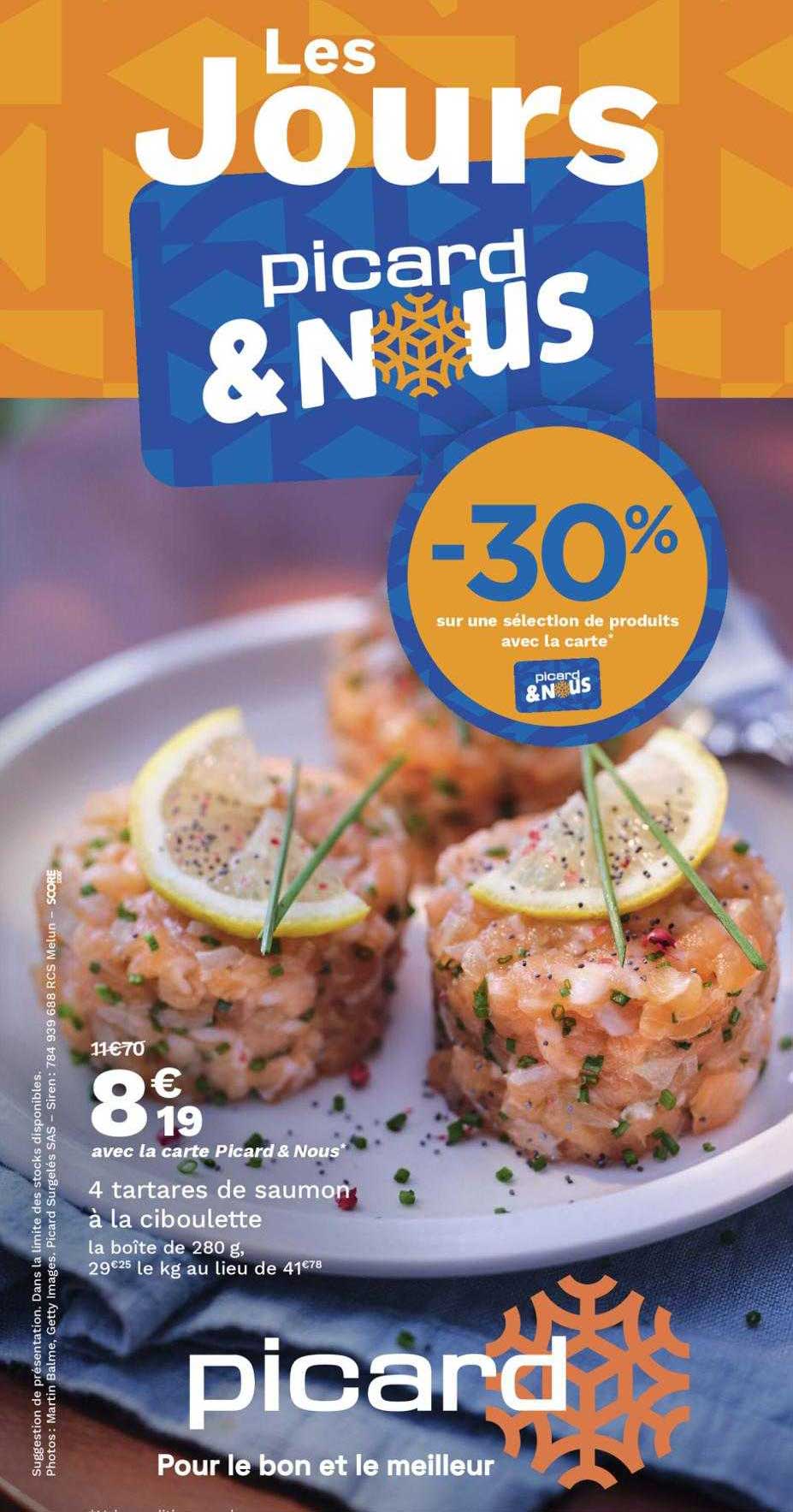 4 tartares de saumon à la ciboulette