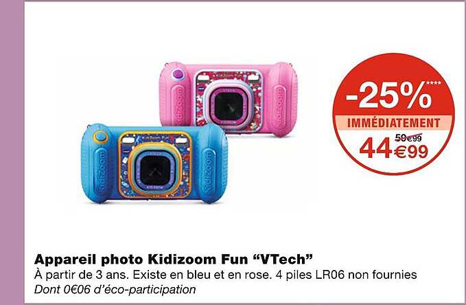 appareil photo kidizoom fun "vtech"