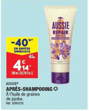 après-shampooing aussie