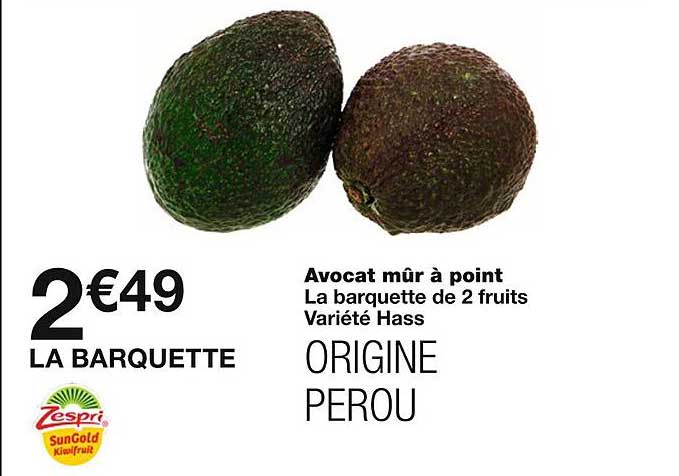 Avocat Mûr à Point