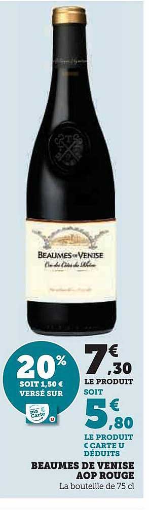 beaumes de venise aop rouge