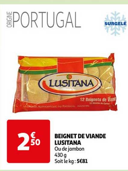 beignet de viande lusitana