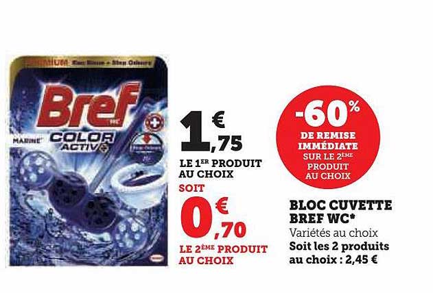 bloc cuvette bref wc