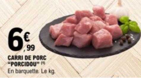 carri de porc "porcidou"