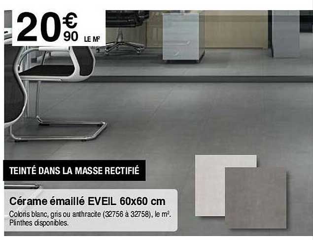 cérame émaillé éveil 60 x 60 cm