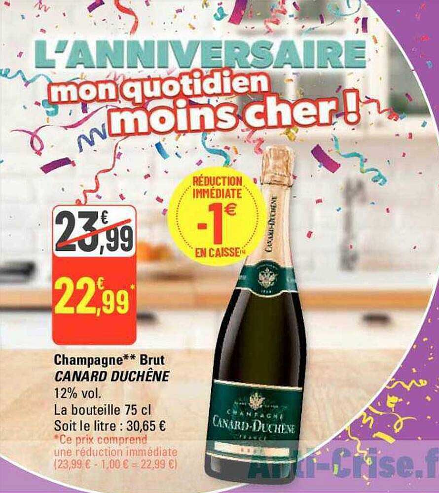 Champagne Brut Canard Duchêne