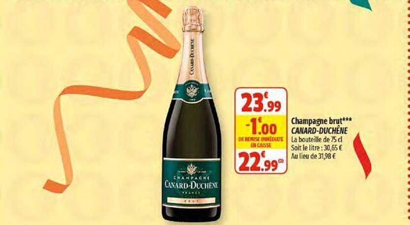 champagne brut canard-duchêne