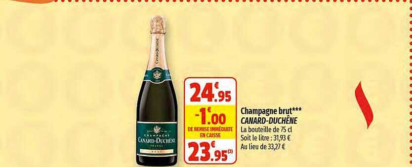champagne brut canard-duchêne