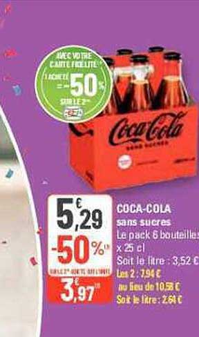 coca-cola sans sucres