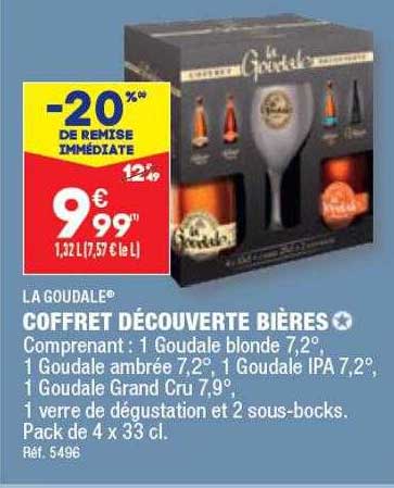 Coffret Découverte Bières La Goudale