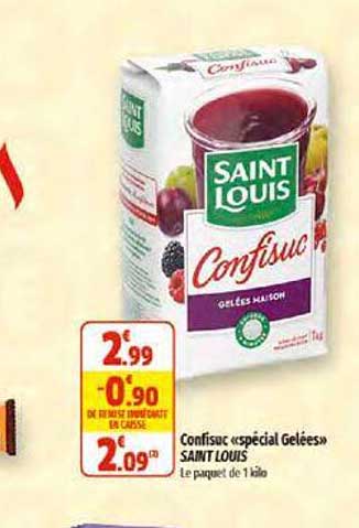 confisuc «spécial gelées» saint louis