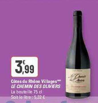 Côtes Du Rhône Villages Le Chemin Des Oliviers