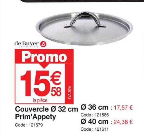 couvercle ø32 cm prim'appety