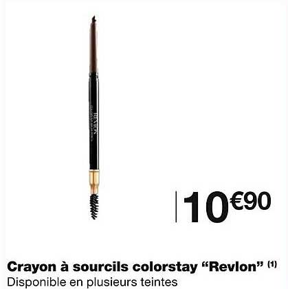 crayon à sourcils colorstay "revlon"