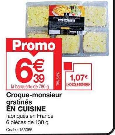 Croque-monsieur Gratinés En Cuisine