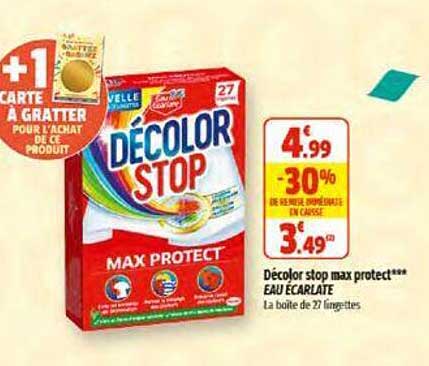 décolor stop max protect eau écarlate