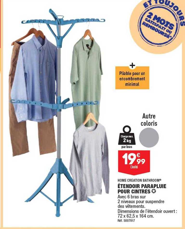 étendoir Parapluie Pour Cintres Home Création Bathroom