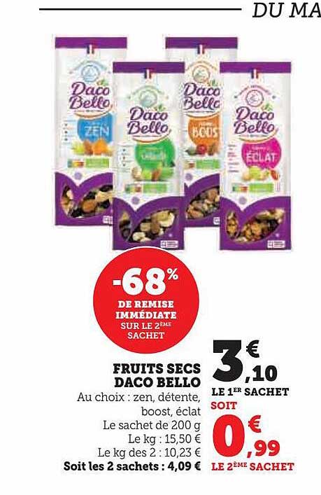 Fruits Secs Daco Bello