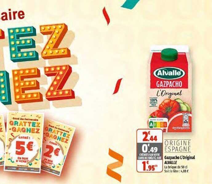 Gazpacho L'original Alvalle