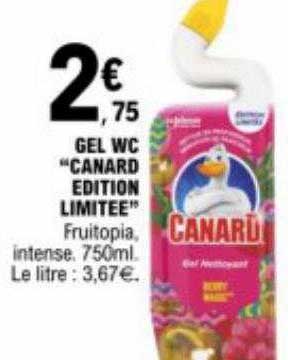 Gel Wc "canard édition Limitée"