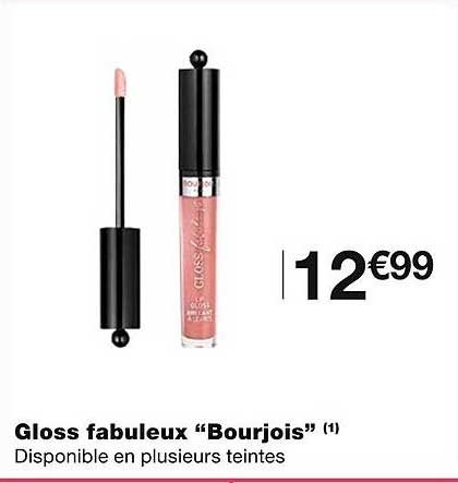 gloss fabuleux "bourjois"