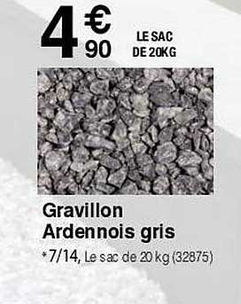 gravillon ardennois gris