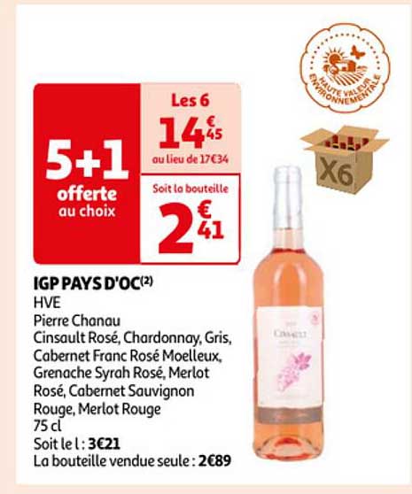 igp pays d'oc hve pierre chanau